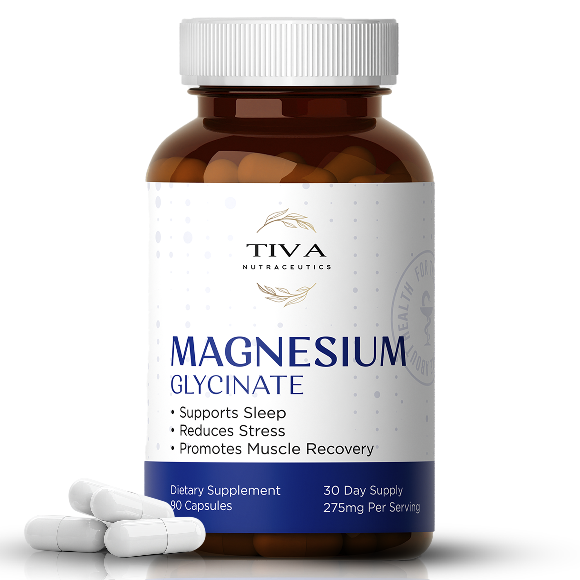 Magnesium glycinate 90 caps — Highly Absorbable Magnesium for Optimal Health