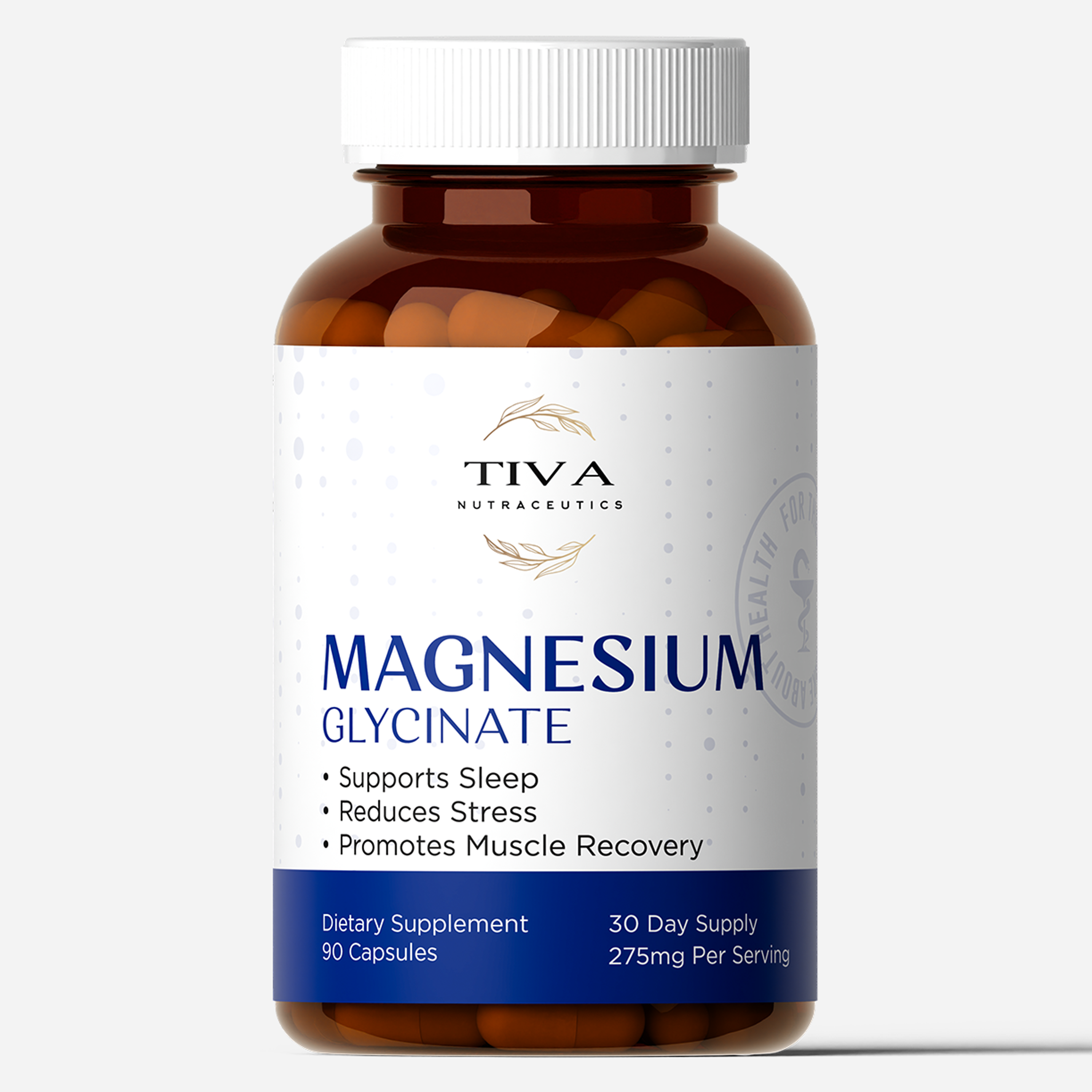 Magnesium glycinate 90 caps — Highly Absorbable Magnesium for Optimal Health