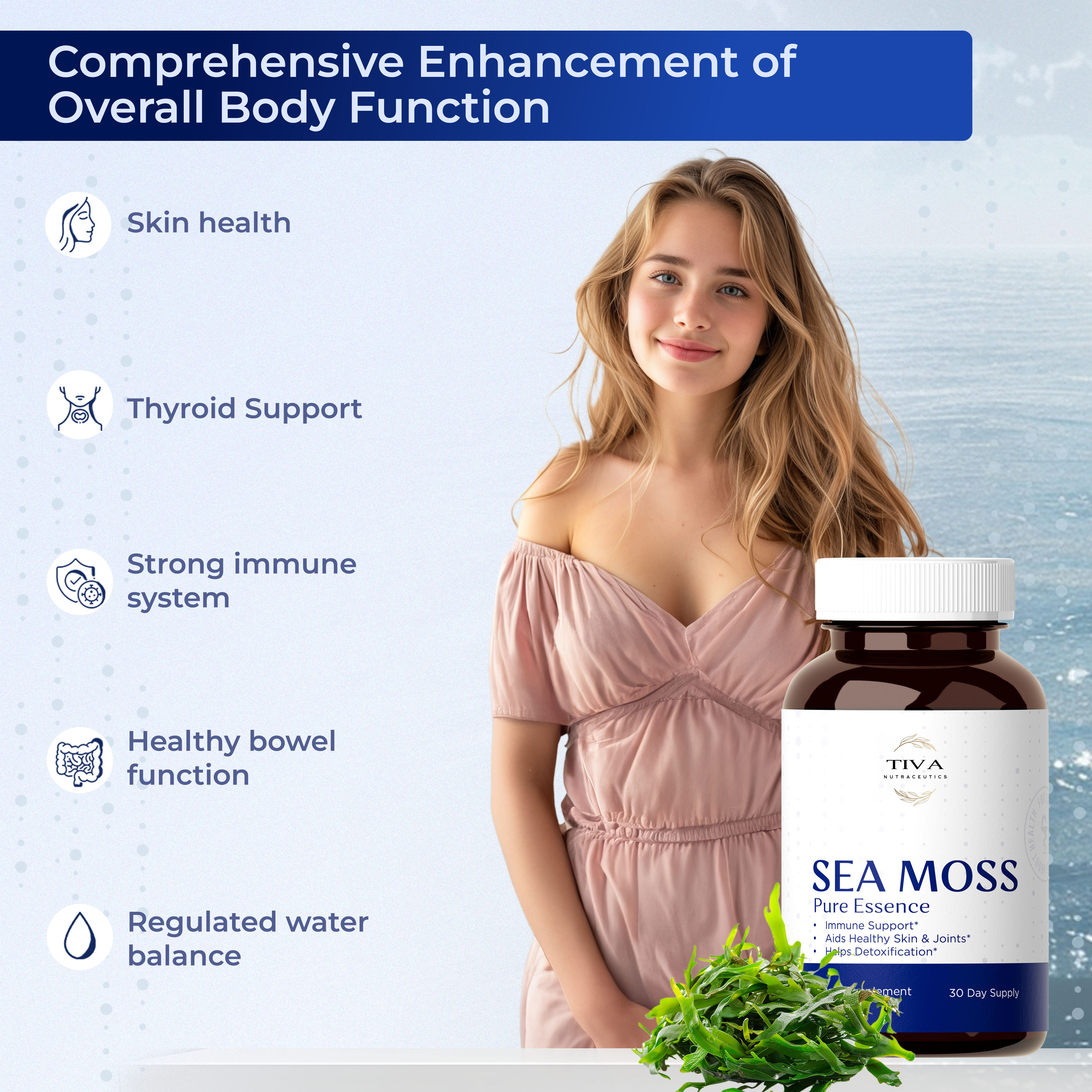 Sea Moss 60 Capsules — Natural Health Support