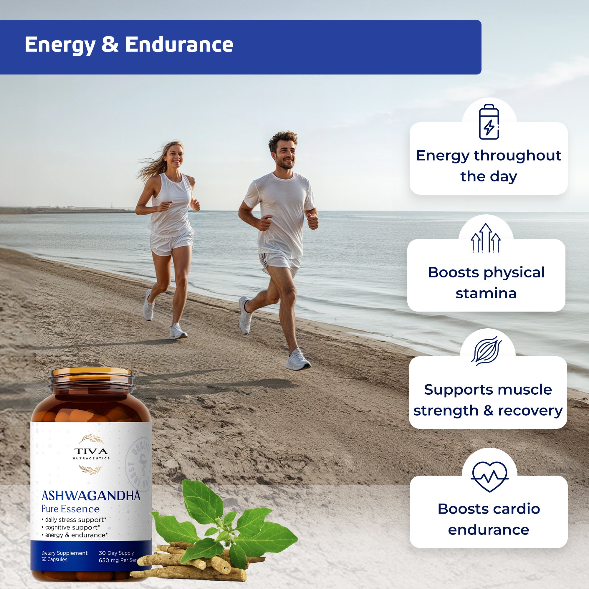 Ashwagandha PURE Essence 60 Capsules